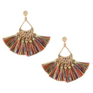 Cute fringe earrings